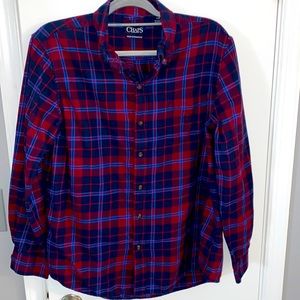 Chaps performance flannel